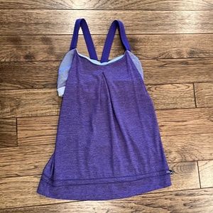 Lululemon Rest Less Tank, Size 8, Purple